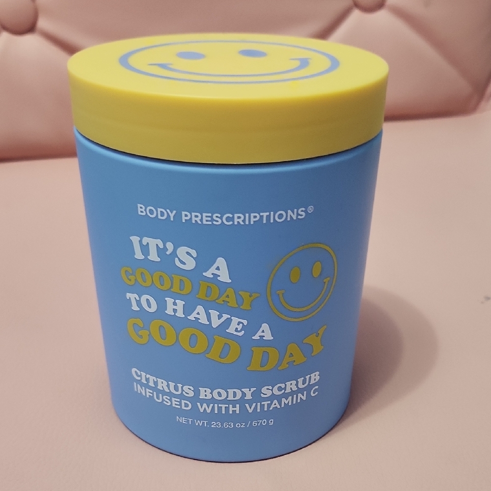 Body Prescriptions Its A Good Day Citrus Body Scrub NEW